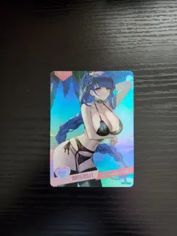 Goddess Summer Love Bikini Card - Genshin Impact - Raiden Shogun - SSP-002 - Image 1