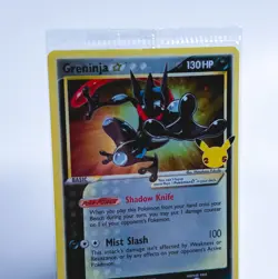 GRENINJA GOLD STAR SWSH144 SEALED POKEMON CELEBRATIONS ETB PROMO CARD - Image 2