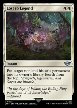 4x Lost to Legend MTG The Lord of the Rings: Tales of Middle-Earth NM Magic Regu - Image 1