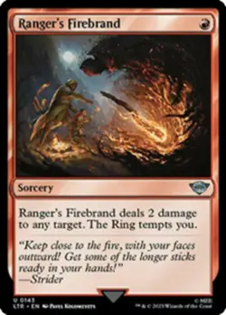 4x Ranger's Firebrand MTG The Lord of the Rings: Tales of Middle-Earth NM Magic - Image 1