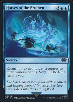 4x Horses of the Bruinen - Foil MTG The Lord of the Rings: Tales of Middle-Earth - Image 1