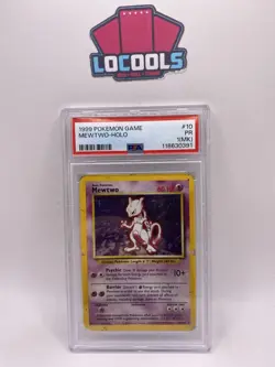 Mewtwo Holo Pokemon Base Set PSA 1 1999 - Image 1