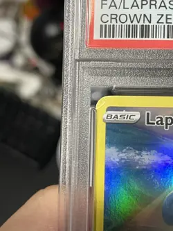 Pokemon Lapras Crown Zenith Galarian Gallery Full Art #GG05 PSA 10 Gem Mint - Image 4