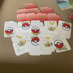 Pokemon 25th Anniversary McDonalds Happy Meal Promo Envelopes -Set of 6 No Cards - Image 2