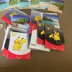 Pokemon 25th Anniversary McDonalds Happy Meal Promo Envelopes -Set of 6 No Cards - Image 3