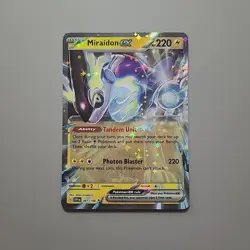 Miraidon ex 081/198 Scarlet & Violet Base Set Double Rare Pokemon Card Near Mint - Image 1
