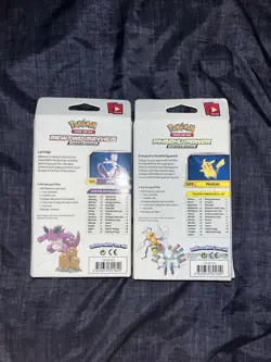 Set of 2 Pokemon XY Evolutions Theme Deck MEWTWO/ PIKACHU -Factory Sealed- - Image 2