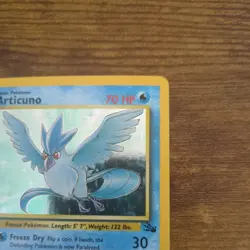 Articuno 2/62 Fossil Holo Pokemon TCG NM - Image 3