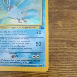 Articuno 2/62 Fossil Holo Pokemon TCG NM - Image 5