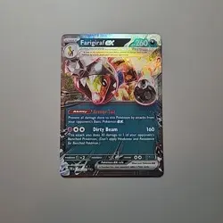 Farigiraf ex 108/162 Holo SV05: Temporal Forces NM Pokemon TCG Card - Image 1