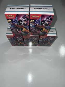 Pokemon TCG Scarlet & Violet Destined Rivals Booster Bundle LOT OF 5 NEW SEALED - Image 1