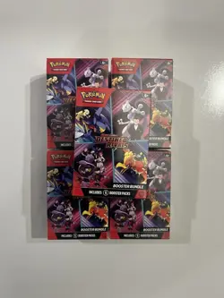Pokemon TCG Scarlet & Violet Destined Rivals Booster Bundle LOT OF 5 NEW SEALED - Image 2