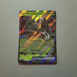 Pokemon TCG Wo-Chien ex 027/193 2023 Paldea Evolved Double Rare Card - HP - Image 1