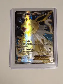 Pokemon Jolteon EX Trading Card Holofoil Rare 28a/83 Alternate Art Promos - Image 1