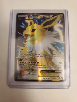 Pokemon Jolteon EX Trading Card Holofoil Rare 28a/83 Alternate Art Promos - Image 2