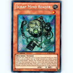 Yugioh Scrap Mind Reader STBL-EN084 1st Edition Secret Rare Holo - NM 💎 - Image 1