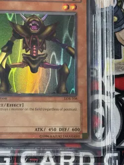 Yugioh BGS 10 Man-Eater Bug LOB-108 1st Edition Super Rare Glossy - Image 4