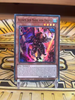 Yugioh Aluber Der Narr Von Despia RA02-DE016 Super Rare - Image 1
