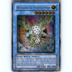 Yugioh Herald of Perfection TSHD-EN039 1st Edition Ultimate Rare - VLP-NM 💎 - Image 1