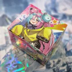 Premium iono Deck Box - 100 Card Side Load - MTG TCG Pokemon Yugioh - Image 1