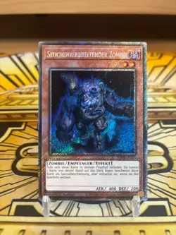 Yugioh Seuchenverbreitender Zombie RA03-DE207 Platinum Secret Rare - Image 1