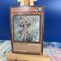 Yugioh! Water Enchantress of the Temple - BLMR-EN065 - Secret Rare - 1st Edition - Image 1