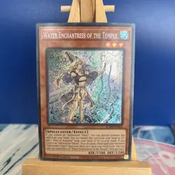 Yugioh! Water Enchantress of the Temple - BLMR-EN065 - Secret Rare - 1st Edition - Image 1