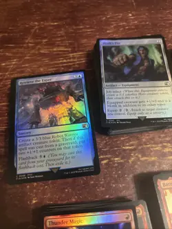 Lot Of 300+ MTG Final Fantasy Foil Common Uncommon Land Magic The Gathering - Image 3