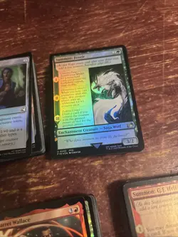 Lot Of 300+ MTG Final Fantasy Foil Common Uncommon Land Magic The Gathering - Image 5