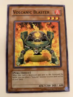 Volcanic Blaster FOTB-EN011 Yu-Gi-Oh! Card Light Play Unlimited - Image 1