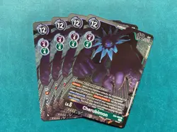 Cherubimon EX4-059 Playset Alternative Being Booster Digimon Card x4 - Image 1