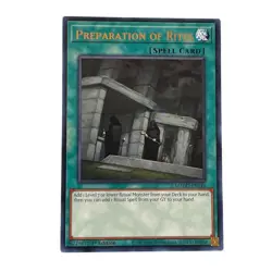 Yu Gi Oh Preparation Of Rites MAGO EN144 Spell Card Rare 1st Ed - Image 1