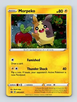 Morpeko - SWSH031 SWSH: Sword & Shield Promo Cards NM Promo Pokemon Card - Image 1