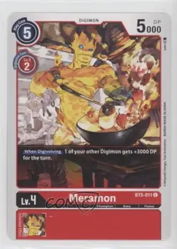 2021 Digimon Card Game - Battle of Omni Meramon #BT5-011 - Image 1
