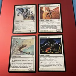 MTG Champions of Kamigawa Lot Of 50 Cards Aura Of Dominion More - Image 4