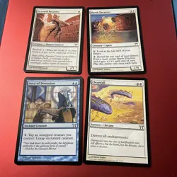 MTG Champions of Kamigawa Lot Of 50 Cards Aura Of Dominion More - Image 2