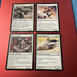 MTG Champions of Kamigawa Lot Of 50 Cards Aura Of Dominion More - Image 5
