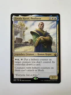 Gwafa Hazid, Profiteer - MTG Battlebond - NM - Image 1