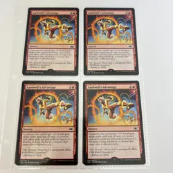 Magic The Gathering MTG Unfinity Aardwolf's Advantage Playset NM Common Sorcery - Image 1