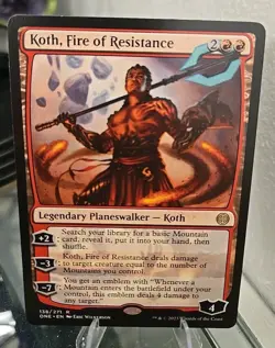 Koth, Fire of Resistance MTG Phyrexia: All Will Be One Regular - Image 1