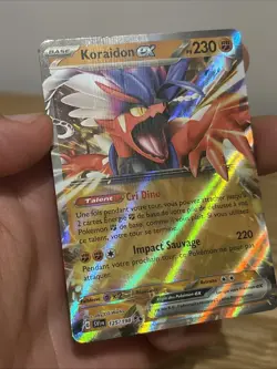 Carte Pokemon EV1 Ecarlate Et Violet Koraidon EX Numero 125/198 FR - Image 3