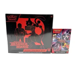 Pokemon Sv: Destined Rivals Elite Trainer Box ETB+ Booster Bundle Sealed - Image 1