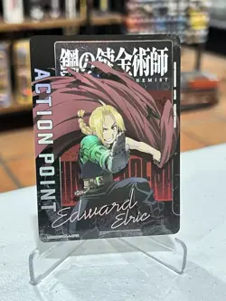 Action Point Card (AP01) FOIL -UE09BT: FULLMETAL ALCHEMIST (UE09BT) -EDWARD ERIC - Image 1