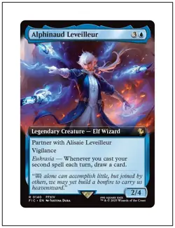 1x Alphinaud Leveilleur, Extended Art, Final Fantasy, Magic MTG NM - Image 1