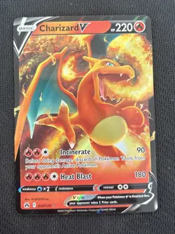 Pokemon TCG - Charizard V 18/159 - Crown Zenith - Ultra Rare Holo - Image 1