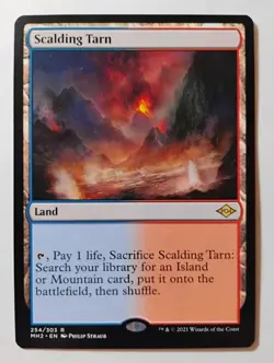 MTG Scalding Tarn #254/303 Rare Modern Horizons 2 (MH2) - Image 1