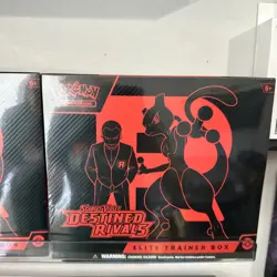 POKEMON TCG - DESTINED RIVALS - SEALED - ELITE TRAINER BOX (ETB) IN HAND - Image 1