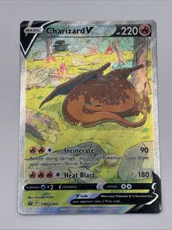 Charizard V SWSH260 - Sword & Shield Black Star Promo Pokemon TCG NM - Image 1