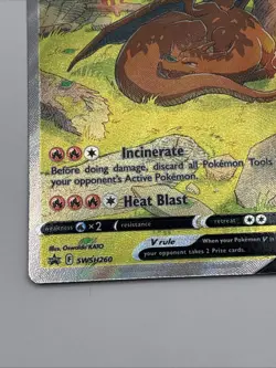 Charizard V SWSH260 - Sword & Shield Black Star Promo Pokemon TCG NM - Image 3