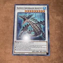 🔥 YUGIOH RAVENOUS CROCODRAGON ARCHETHYS MP21-EN067 COMMON 1ST ED NM 🔥 - Image 1